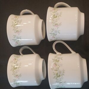 Johann Haviland Forever Spring Pattern China cups , set of 4